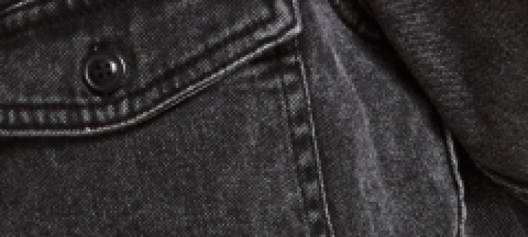 Kurtka koszulowa z grubego denimu