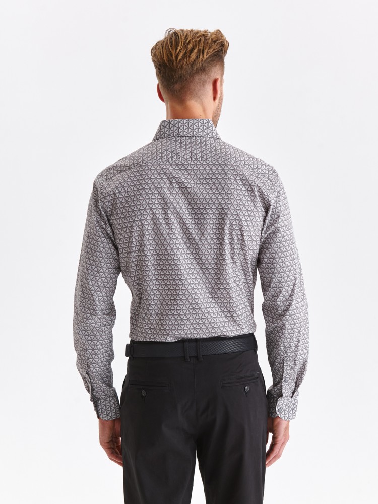 Koszula w geometryczny nadruk Koszula w geometryczny nadruk