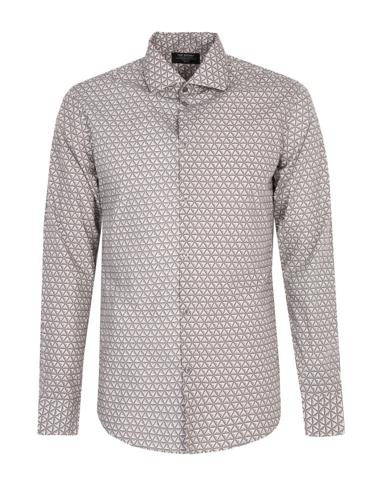 Koszula w geometryczny nadruk Koszula w geometryczny nadruk