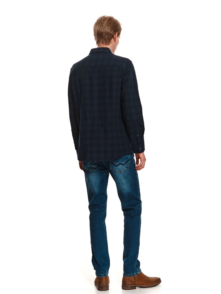 Koszula bewełniana z kieszeniami