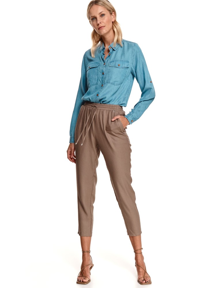 Koszula jeansowa o luźnym kroju