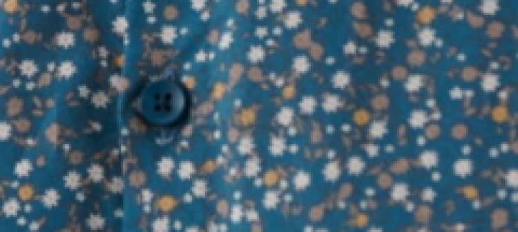 Koszula taliowana wzorzysta