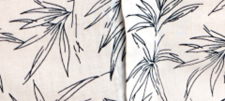 Koszula z roślinnym nadrukiem, slim fit