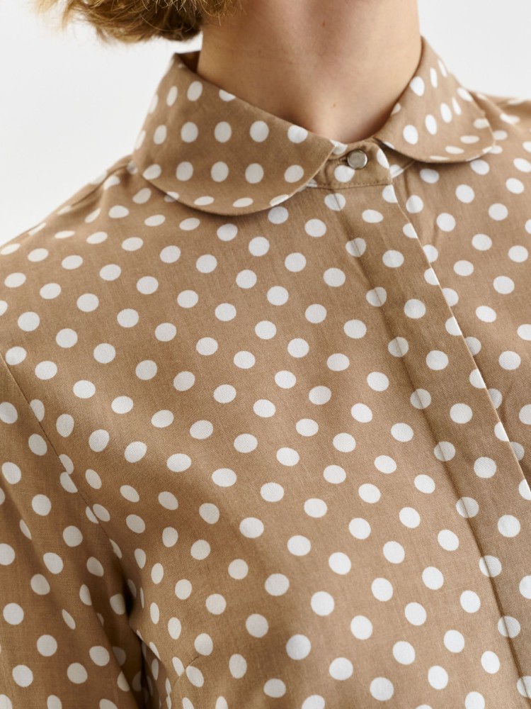 Koszula damska w groszki