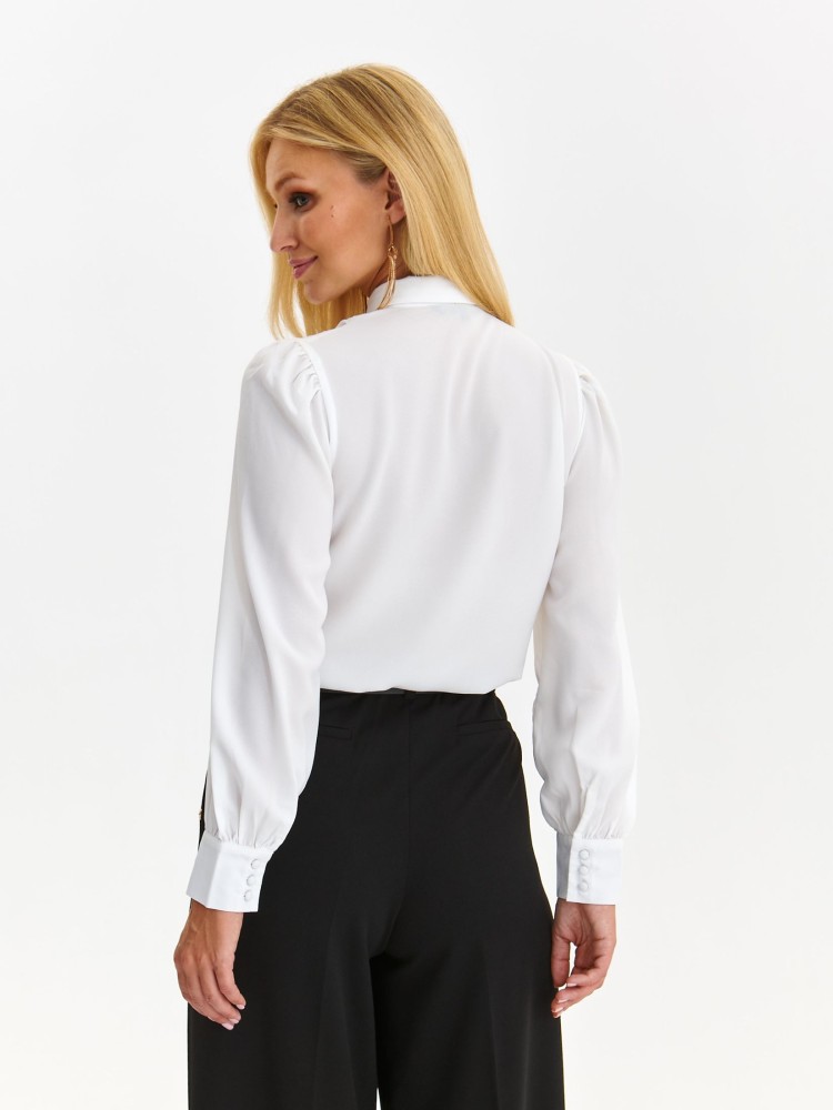 Koszula z wiązaniem pod szyją