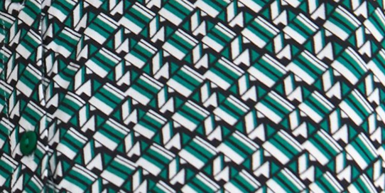 Printowana koszula z długim rękawem