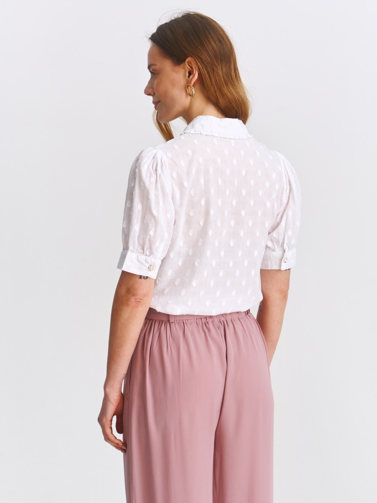 Bawełniana koszula z krótkim rękawem Bawełniana koszula z krótkim rękawem