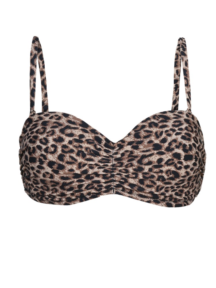 Góra kostiumu kąpielowego w panterkę