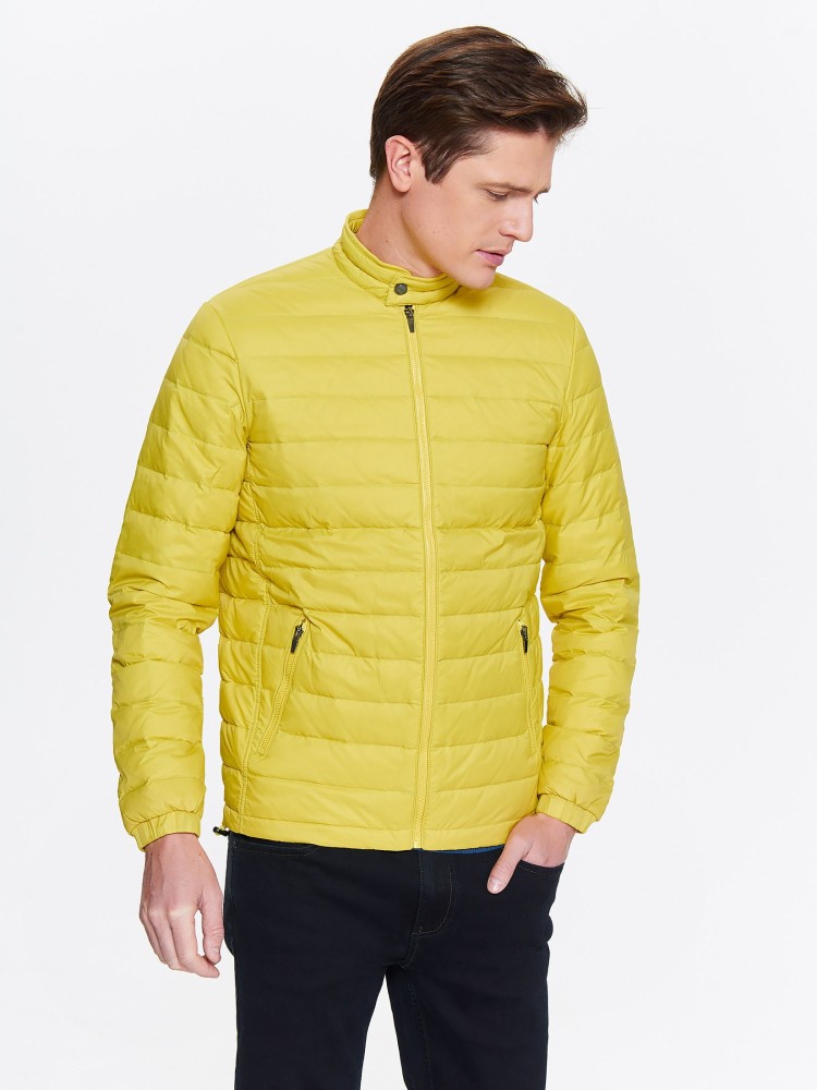 Kurtka męska pikowana z naturalnym puchem