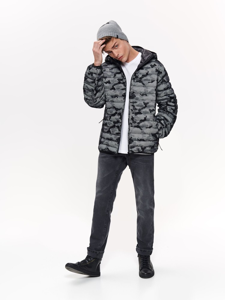 Kurtka we wzór moro 