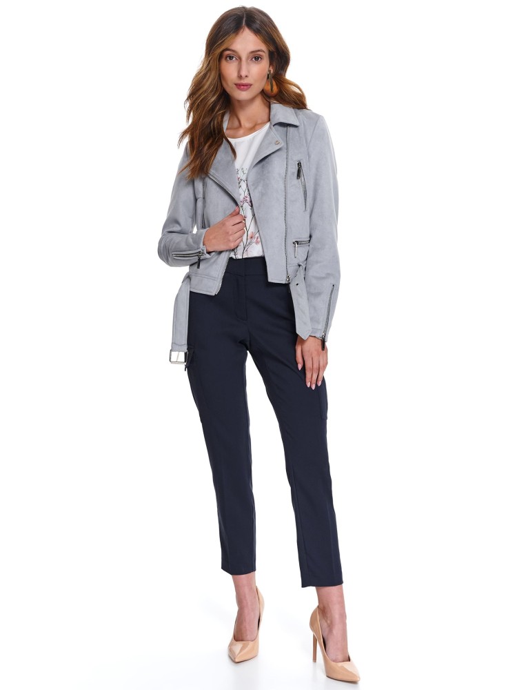 Ramoneska ze sztucznego zamszu