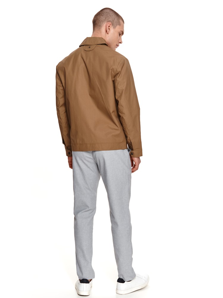 Kurtka bawełniana z kołnierzem