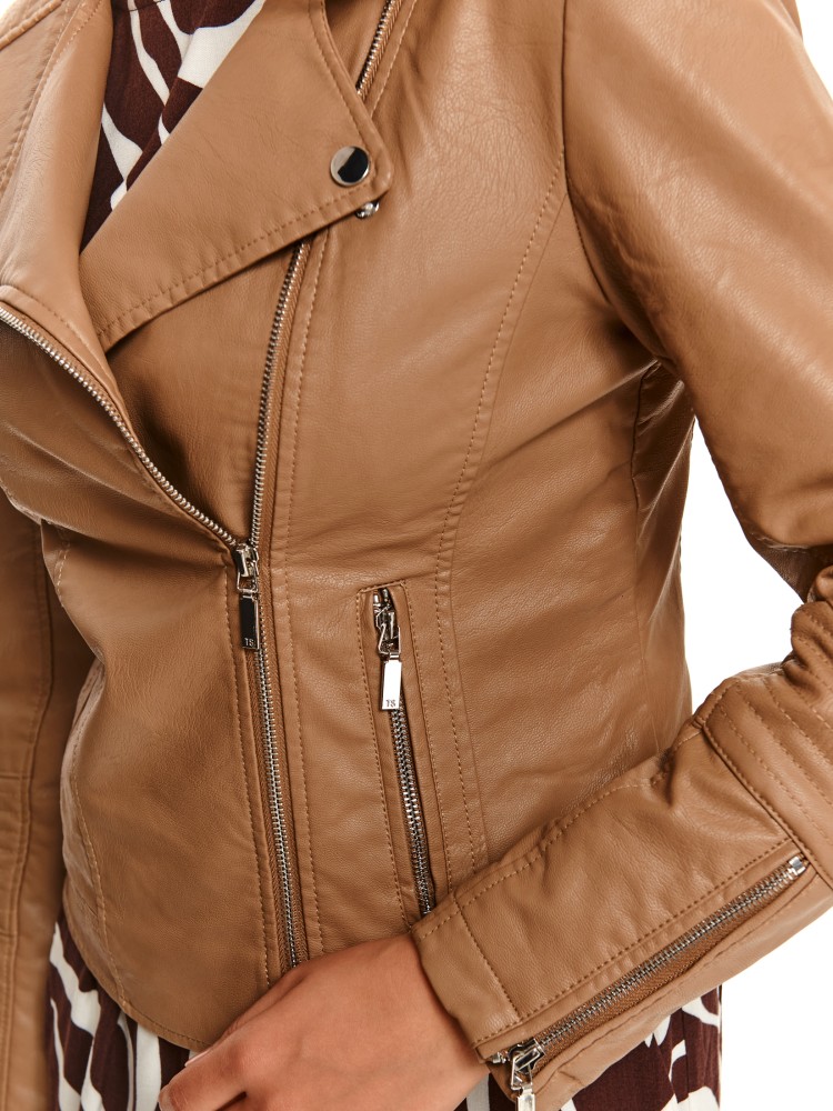 Ramoneska z eko skóry