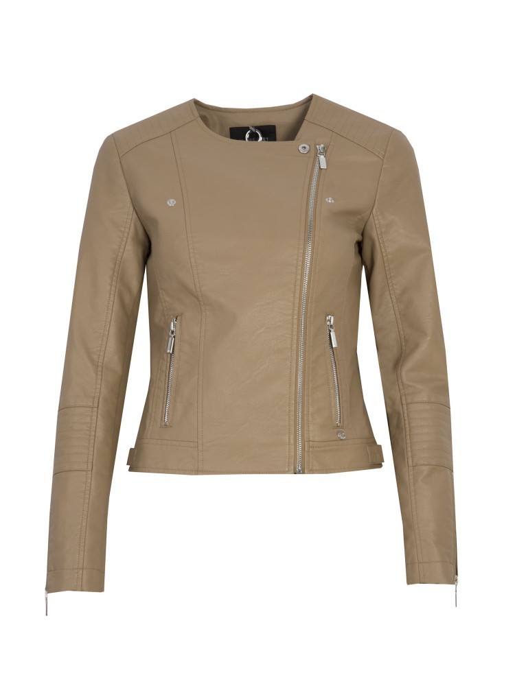 Ramoneska z eko skóry