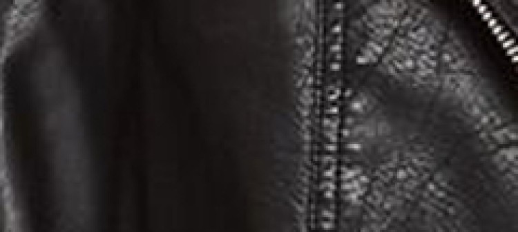 Ramoneska z eko skóry z odpinanym futerkiem