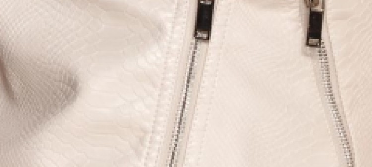 Ramoneska damska z ekoskóry