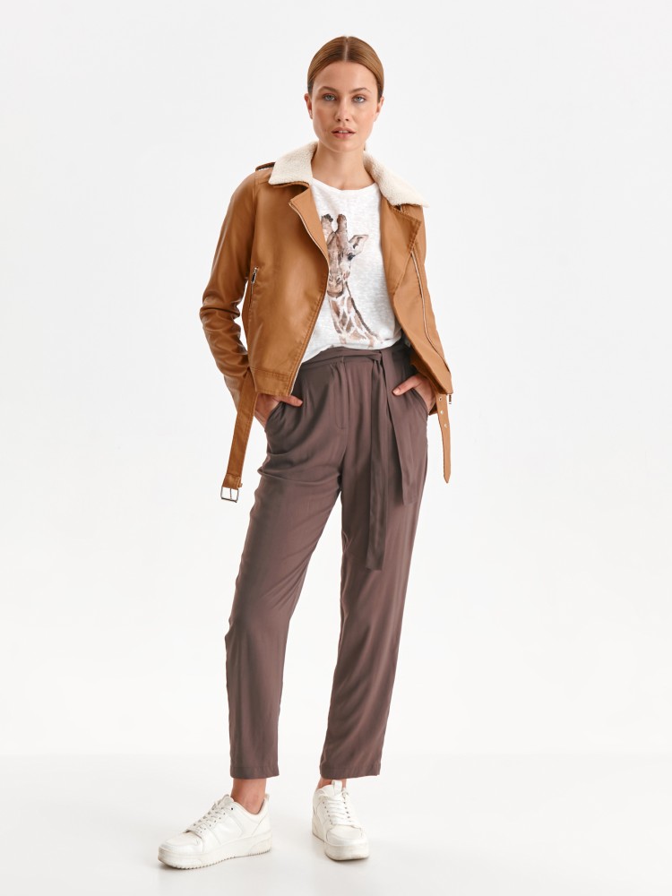 Ramoneska ze skóry ekologicznej