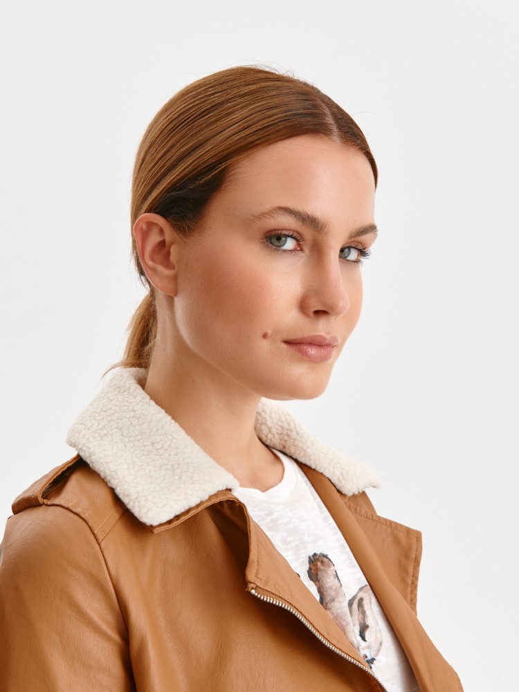 Ramoneska ze skóry ekologicznej