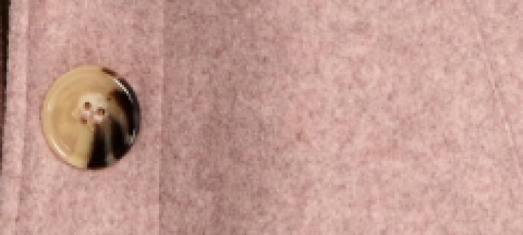 Krótka flauszowa kurtka ze stójką