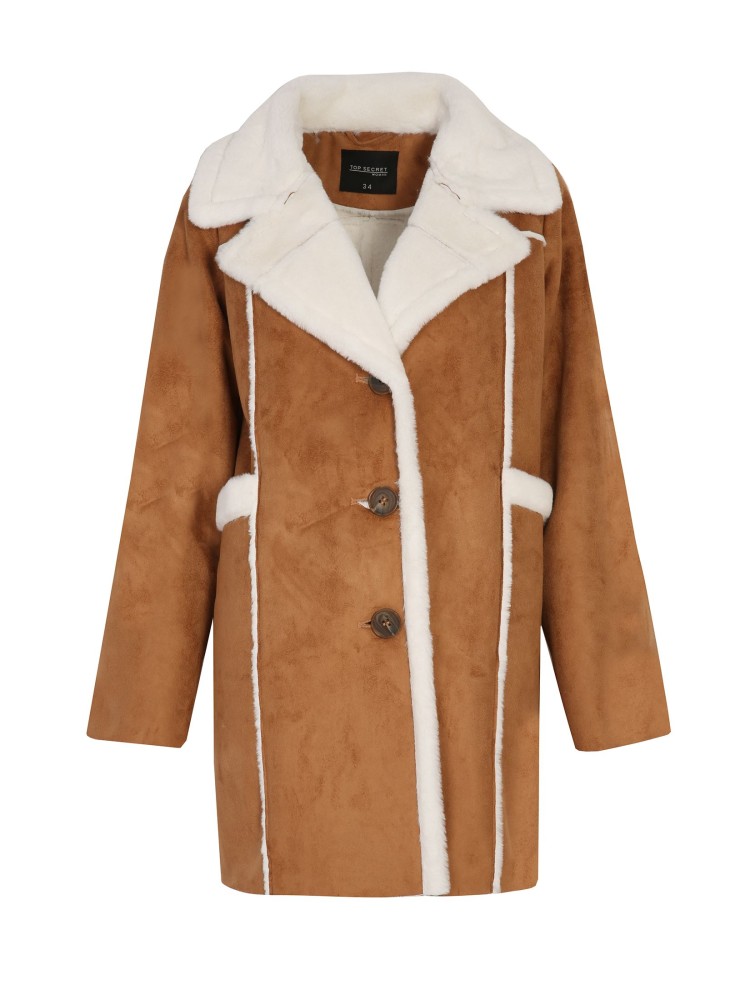 Kożuch z kołnierzem