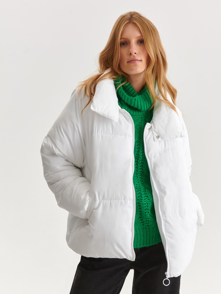 Krótka kurtka z napisem Krótka kurtka z napisem