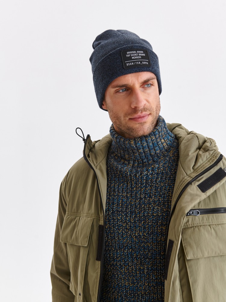 Kurtka parka z tkaniny hydrofobowej