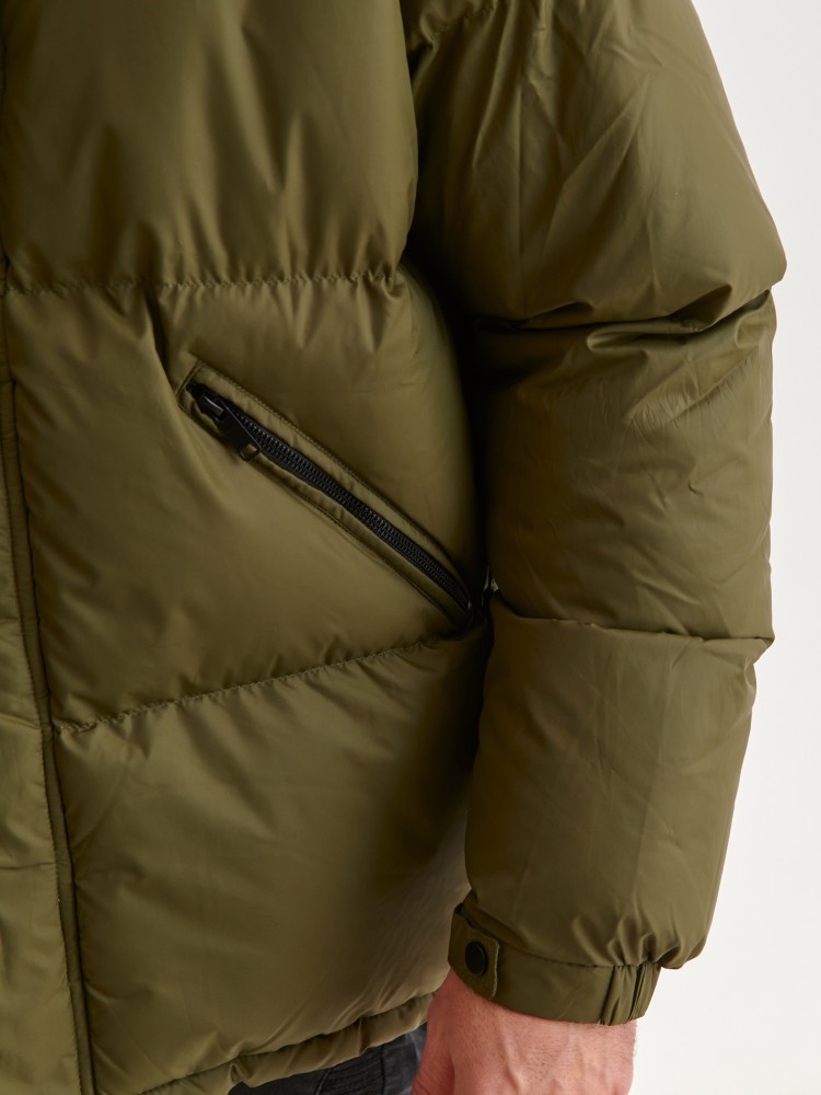 Pikowana kurtka typu puffer