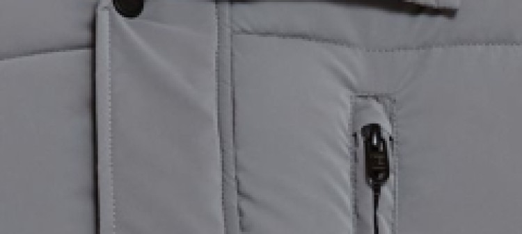 Ocieplana kurtka z tkaniny technicznej