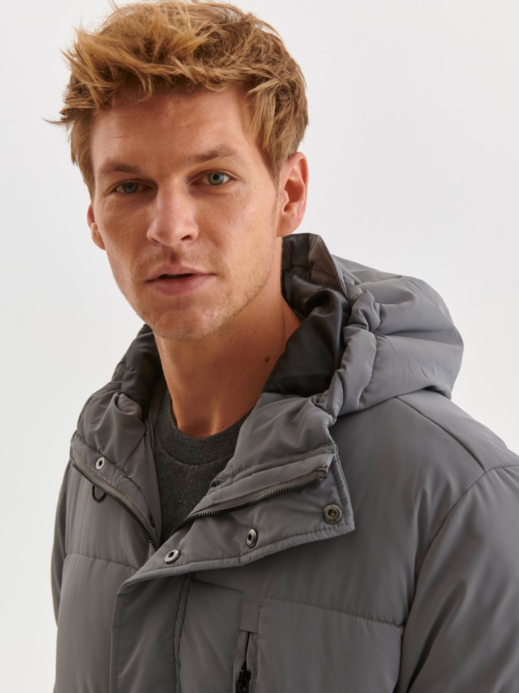 Ocieplana kurtka z tkaniny technicznej