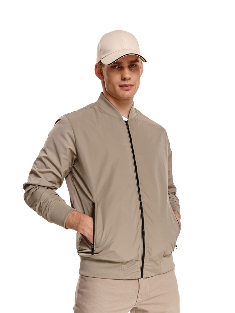 Kurtka w stylu bomber z technicznej tkaniny Kurtka w stylu bomber z technicznej tkaniny