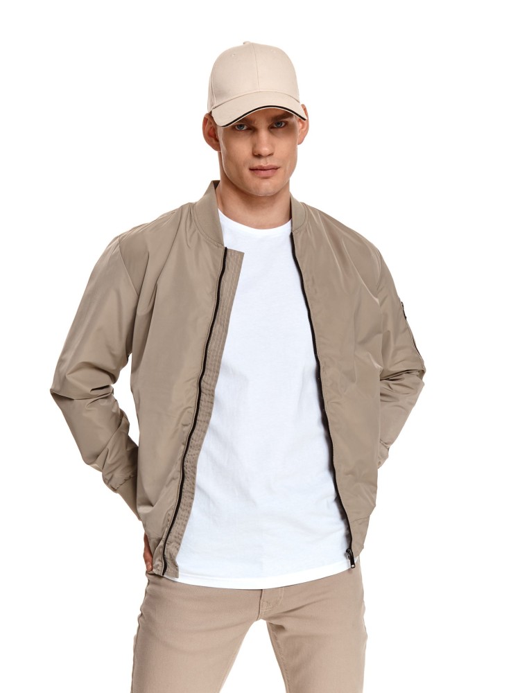 Kurtka w stylu bomber z technicznej tkaniny Kurtka w stylu bomber z technicznej tkaniny
