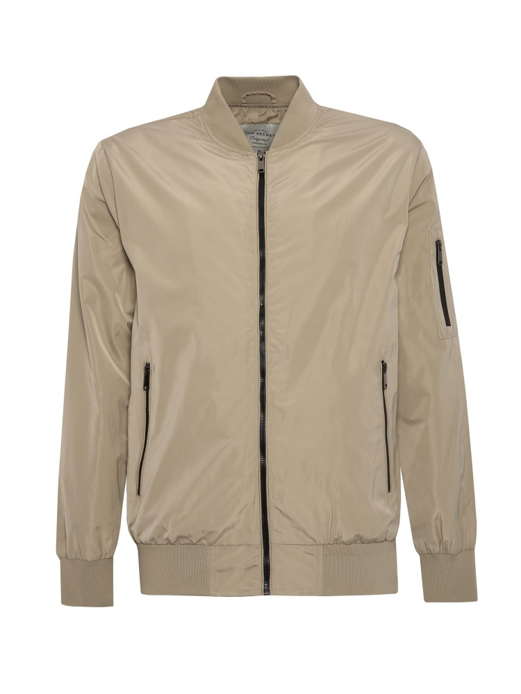 Kurtka w stylu bomber z technicznej tkaniny Kurtka w stylu bomber z technicznej tkaniny