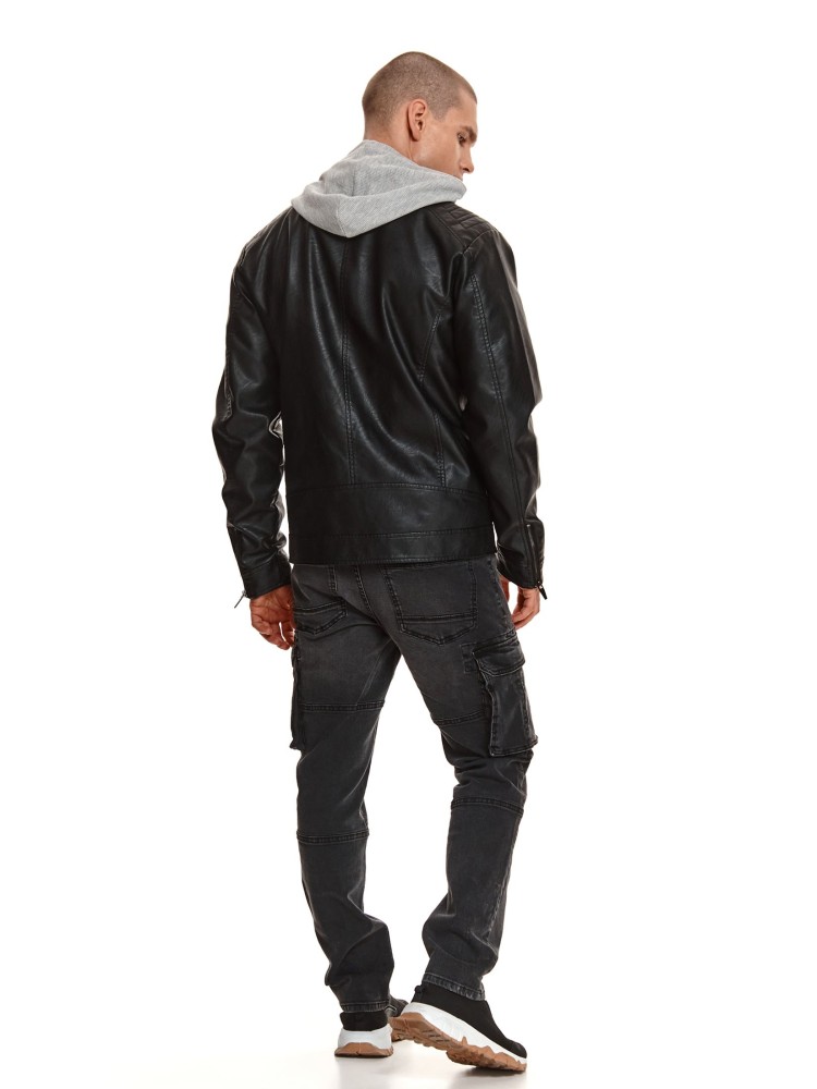 Kurtka biker ze sztucznej skóry Kurtka biker ze sztucznej skóry