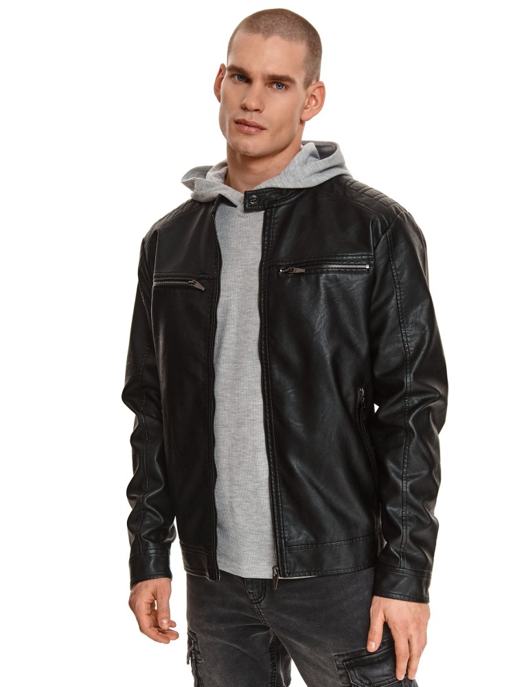 Kurtka biker ze sztucznej skóry Kurtka biker ze sztucznej skóry