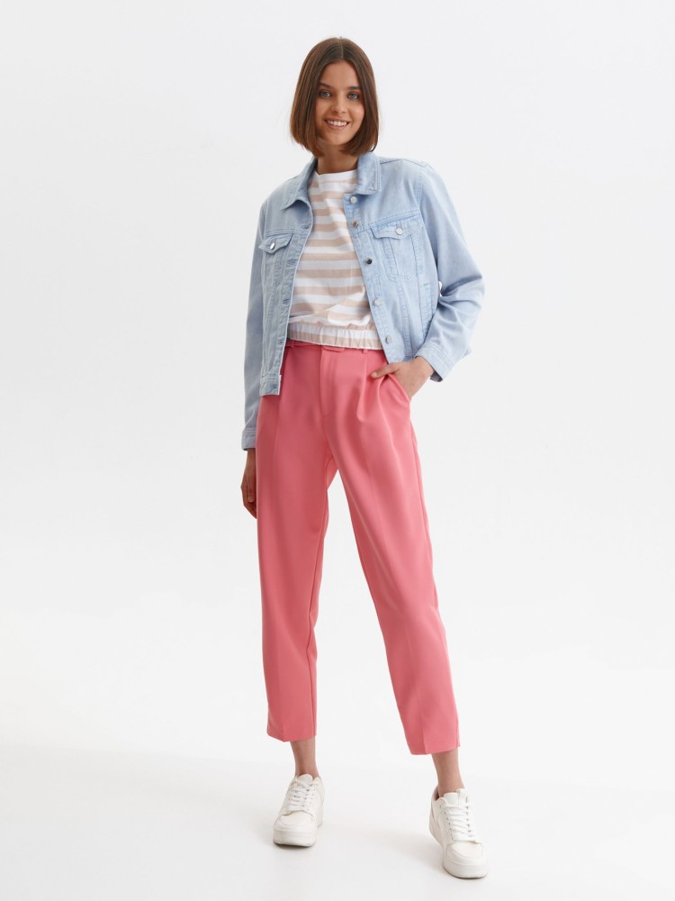 Krótka jeansowa kurtka damska 