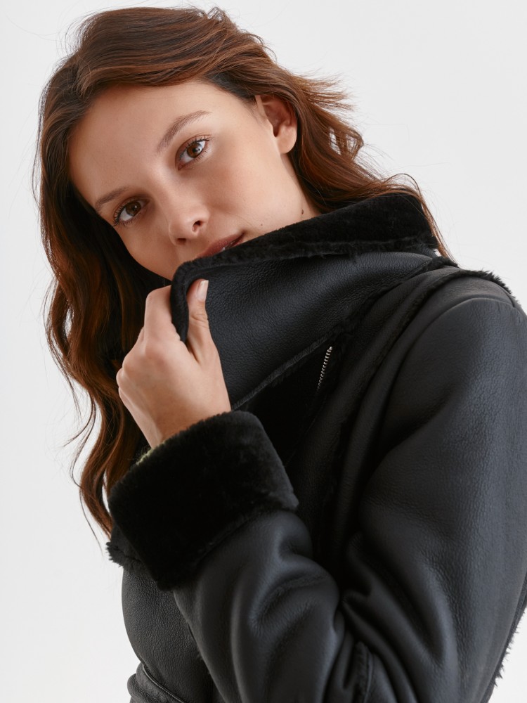 Kurtka zimowa z futerkiem