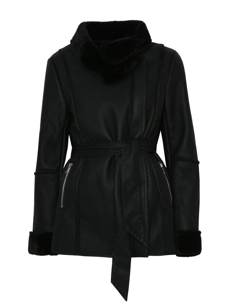 Kurtka zimowa z futerkiem