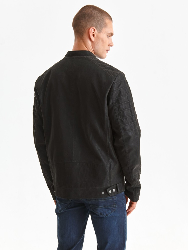 Kurtka typu biker ze sztucznej skóry Kurtka typu biker ze sztucznej skóry