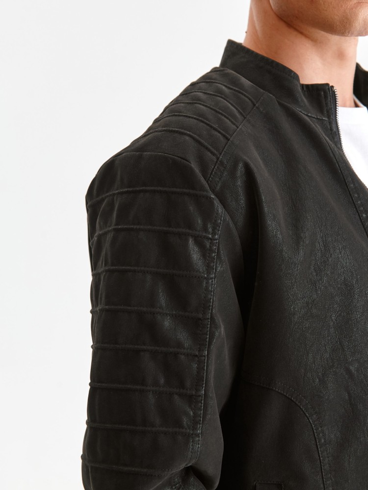 Kurtka typu biker ze sztucznej skóry Kurtka typu biker ze sztucznej skóry