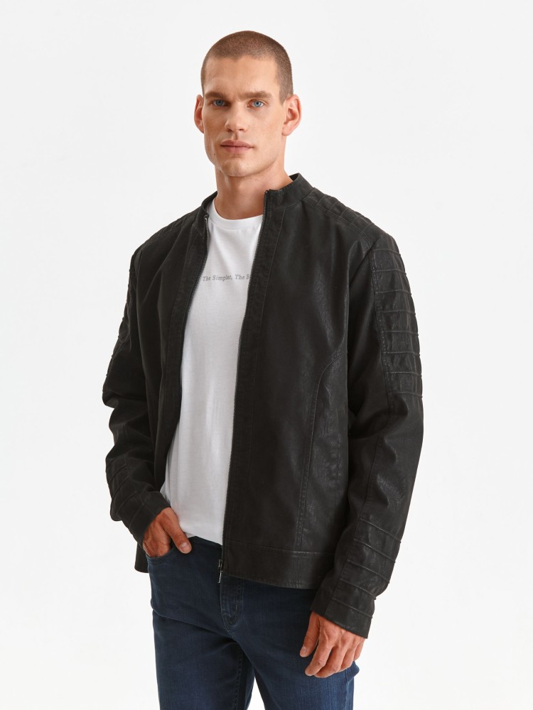 Kurtka typu biker ze sztucznej skóry Kurtka typu biker ze sztucznej skóry