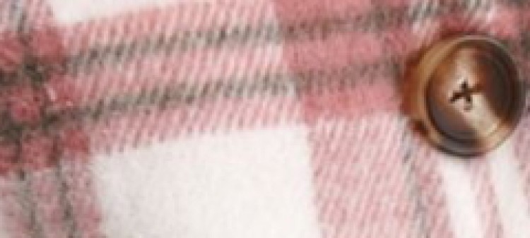 Krótka kurtka w kratę