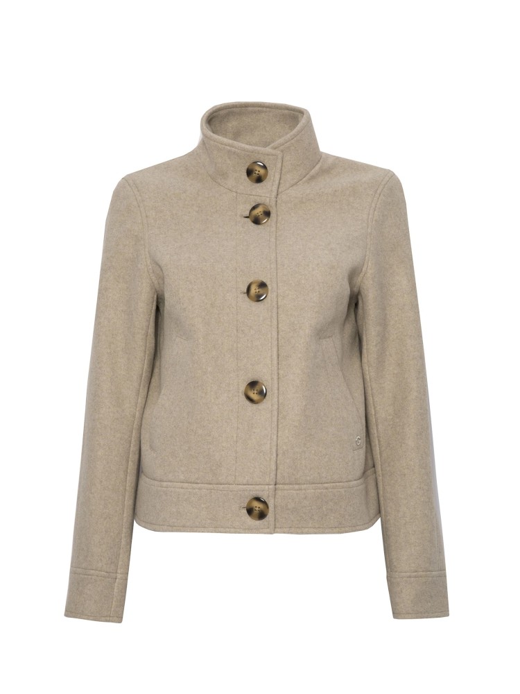 Krótka kurtka ze stójką