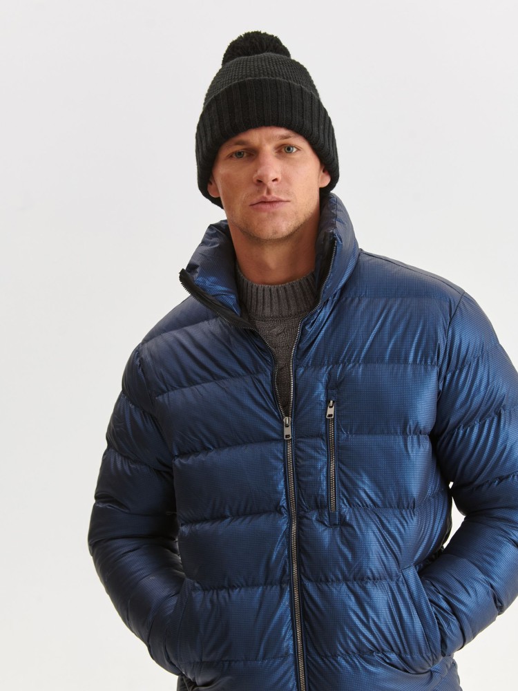 Zimowa kurtka pikowana ze stójka Zimowa kurtka pikowana ze stójka