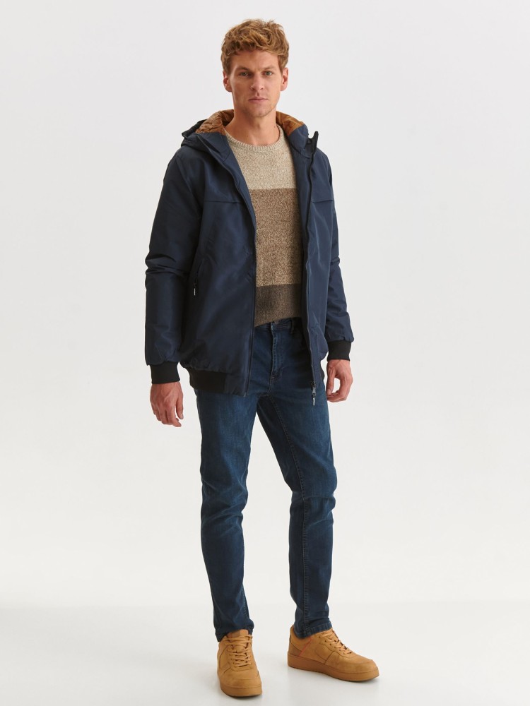 Kurtka zimowa z technicznej tkaniny