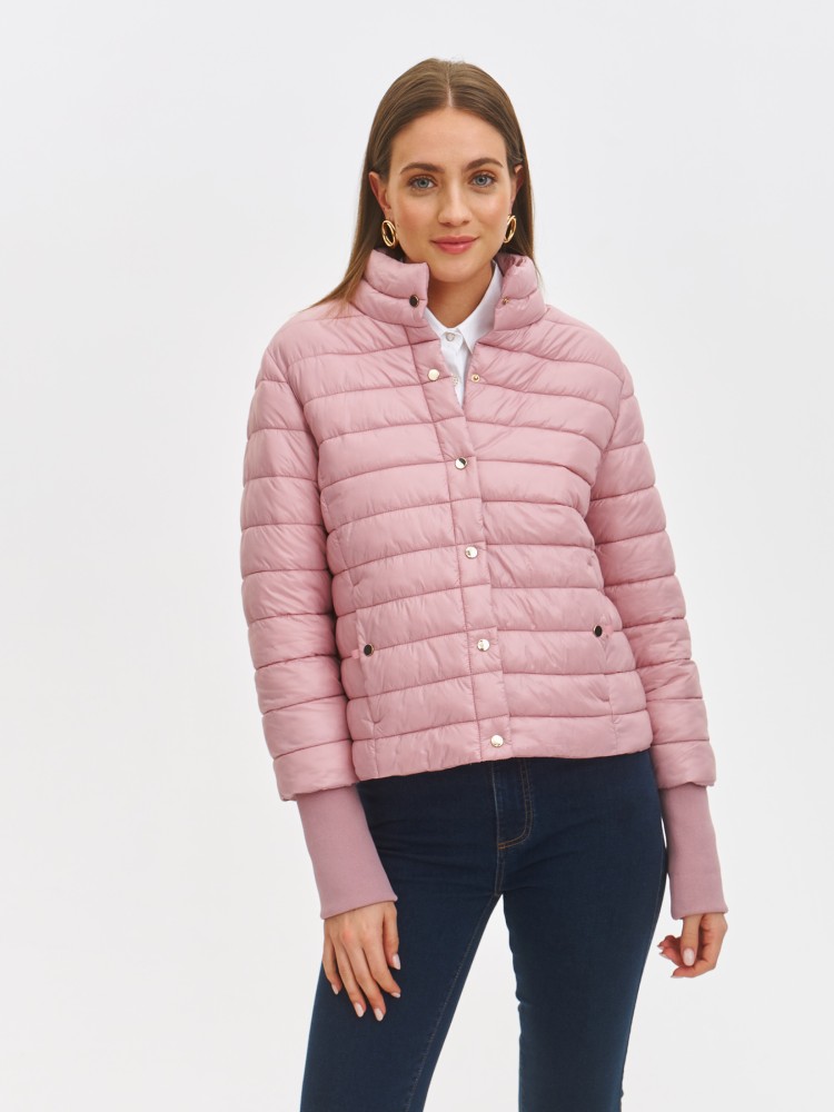 Krótka kurtka z szerokimi ściągaczami Krótka kurtka z szerokimi ściągaczami