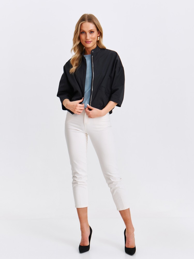 Czarna kurtka bomberka  Czarna kurtka bomberka