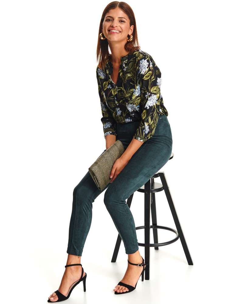 Legginsy z miękkiej dzianiny