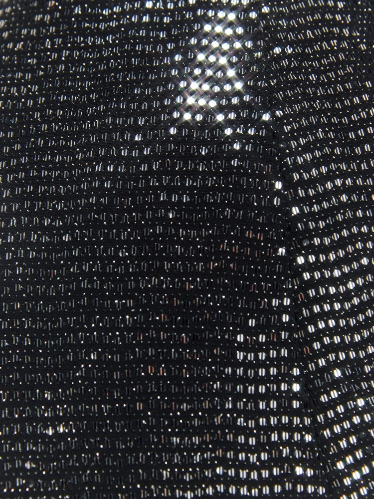 Połyskujące legginsy z cekinami