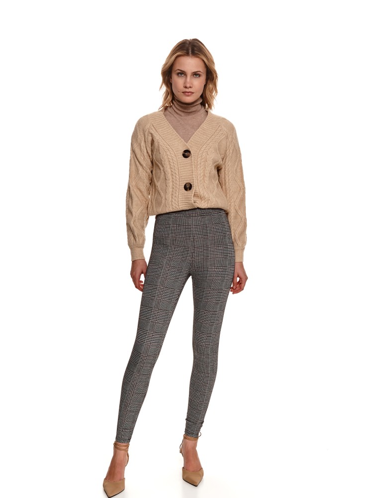 Legginsy w kratkę