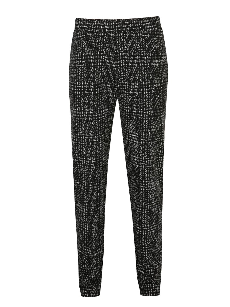 Legginsy w kratę z gumą w pasie Legginsy w kratę z gumą w pasie
